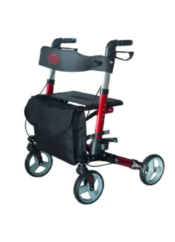 Alu-Rollator mit Premium-Ausstattung