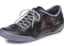 Andrea Conti, klassische Damen-Schnürschuhe, mit herausnehmbarem Lederfußbett