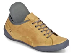 Andrea Conti, klassische Damen-Schnürschuhe, mit herausnehmbarem Lederfußbett