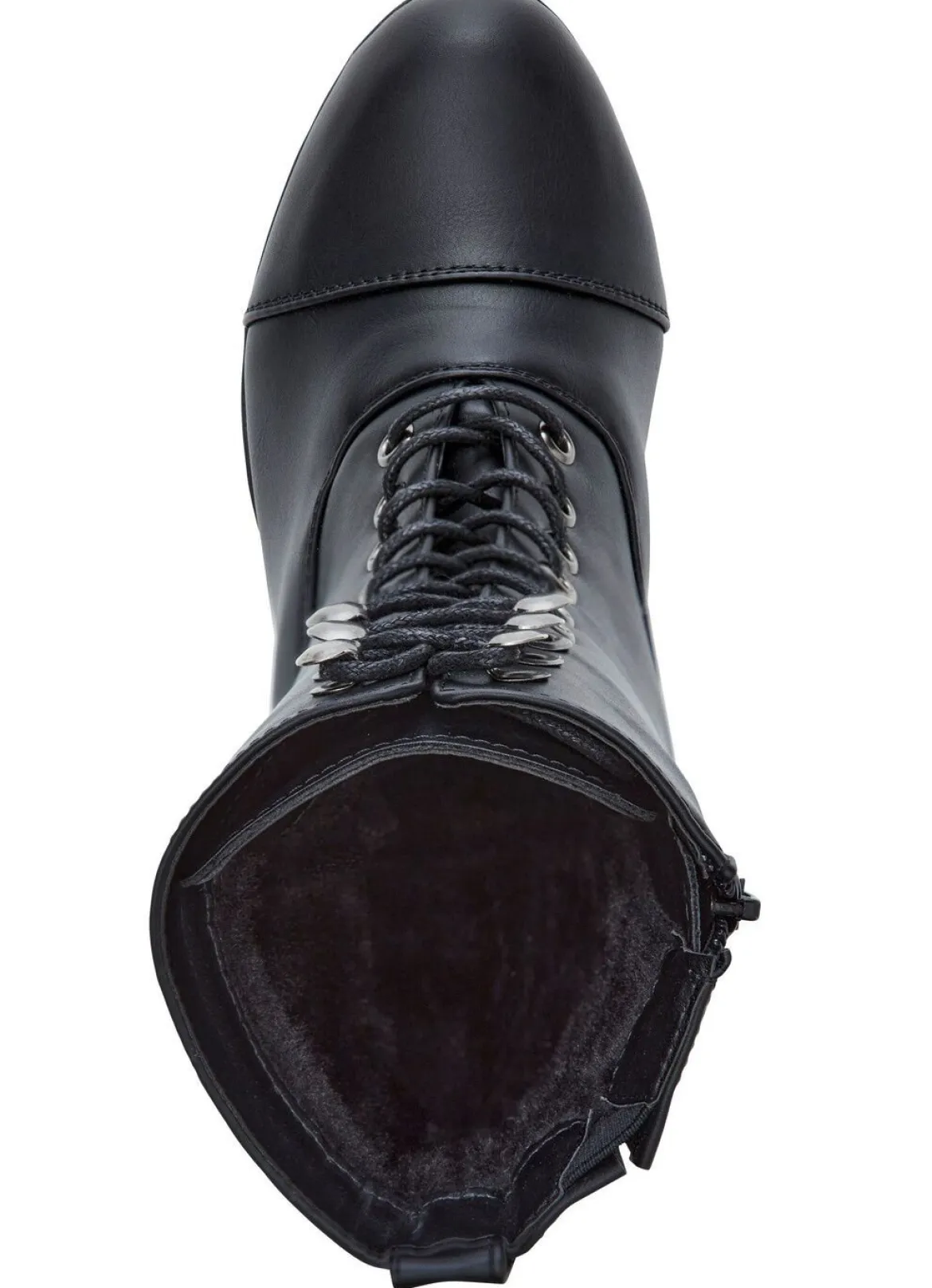 Andrea Conti, modische Damen-Stiefeletten, Winterschuhe, mit Reißverschluss