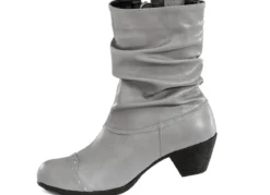 Andrea Conti, modische Damen-Stiefeletten, Winterschuhe, mit Reißverschluss
