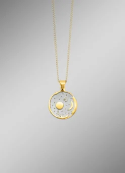 Anhänger mit Himmelsscheibe von Nebra in Bicolor