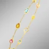 Armband mit funkelnden, echten Edelsteinen