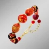 Armband mit Muranoglas-Perlen