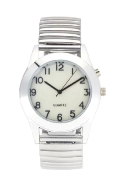 Armbanduhr mit Stretcharmband