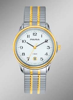 Attraktive Para-Quartz-Herrenuhr
