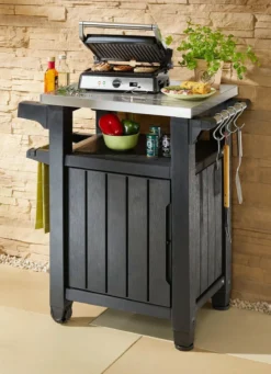 BBQ-Tisch Unity mit Edelstahl-Arbeitsplatte