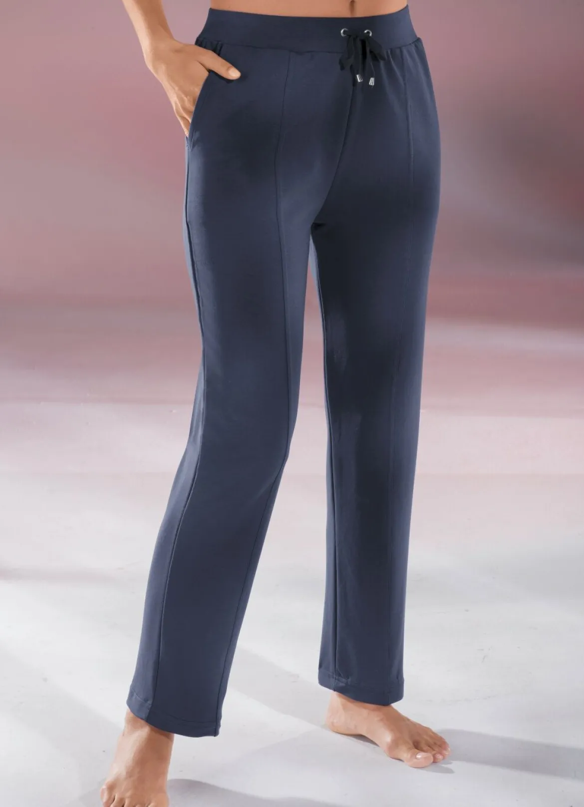 Bequeme Hose mit breitem Dehnbund