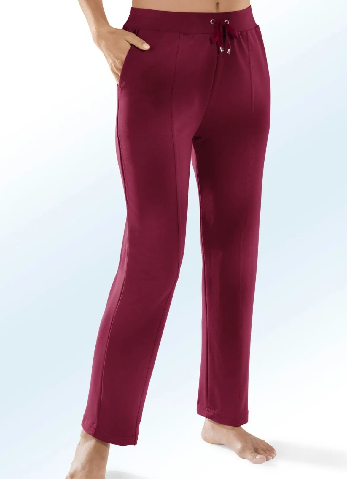 Bequeme Hose mit breitem Dehnbund