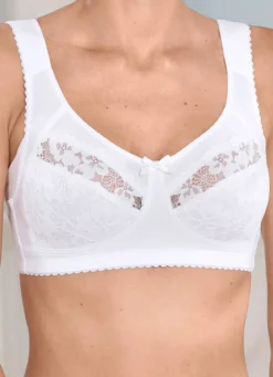 BH mit elastischen Spitzencups