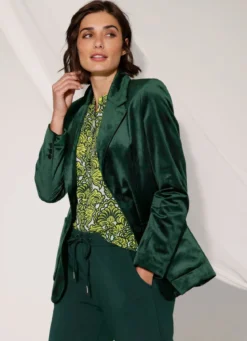 Blazer mit Reverskragen