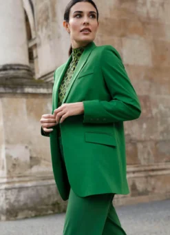 Blazer mit Schalkragen