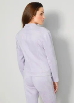Blazer mit weichem Griff