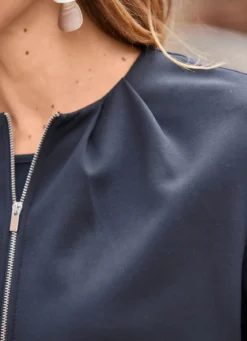 Blouson mit Reißverschlussleiste