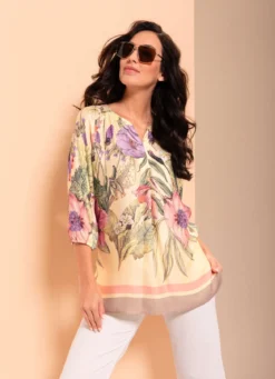 Bluse Stehkragen