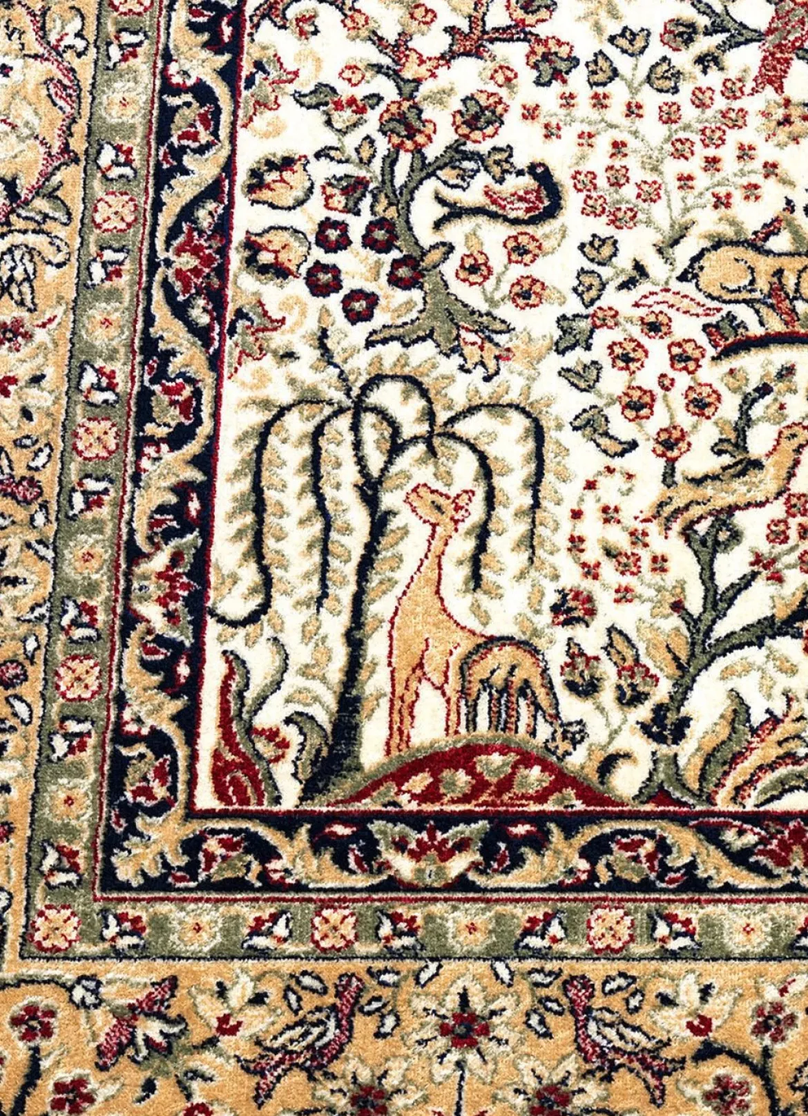Brücken und Teppiche in prachtvollem persischen Dessin