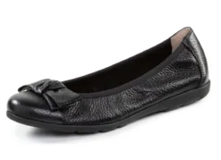 Caprice, schicke Damen-Ballerinas, Weite G, mit Gummizug