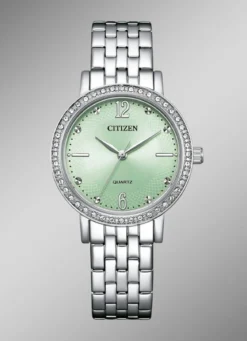 Citizen Quartz-Damenuhr mit Edelstahlbandgehäuse