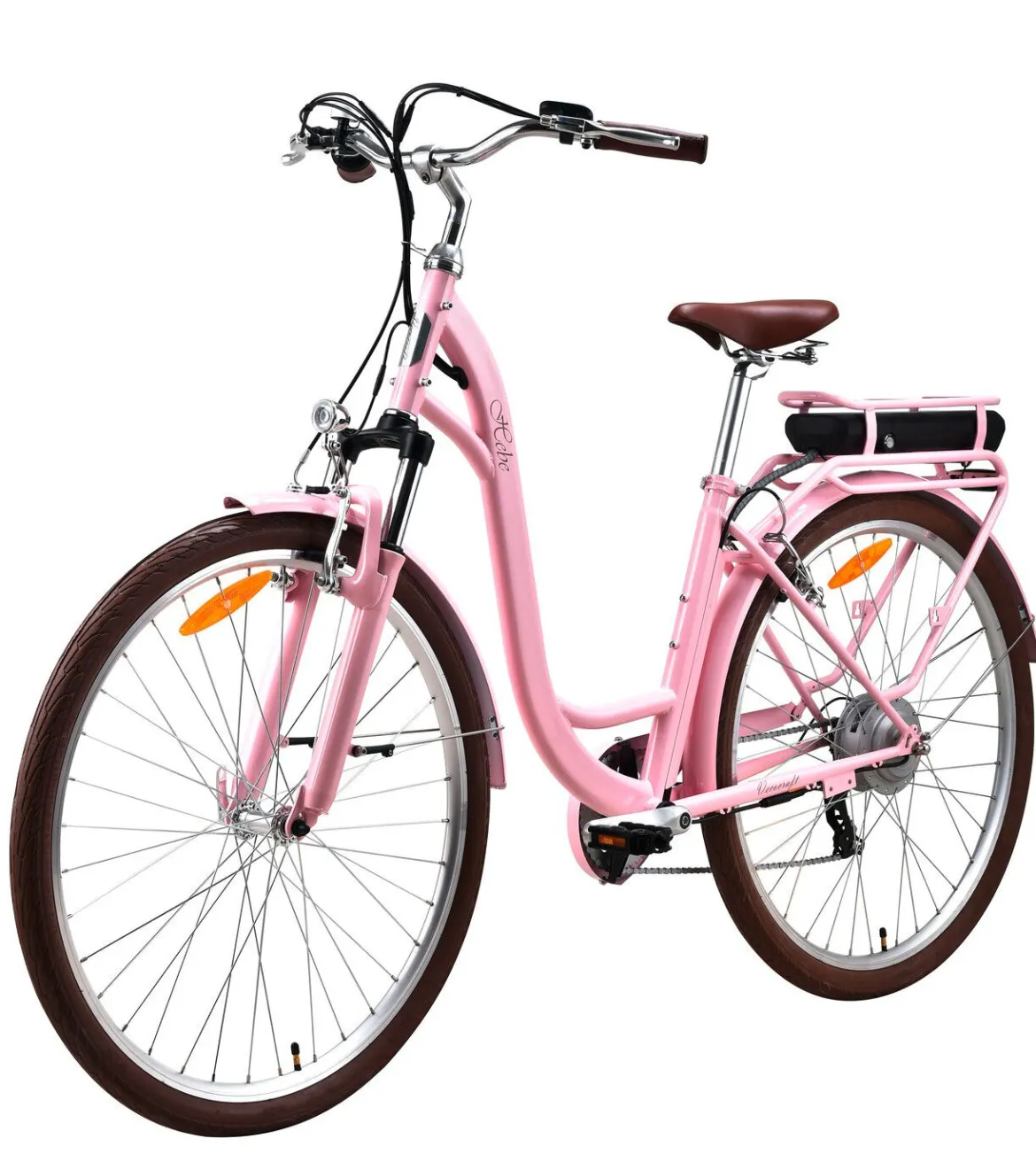 City-E-Bike mit Tiefeinstieg