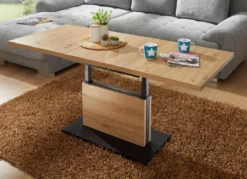 Couchtisch mit raffinierter Liftfunktion