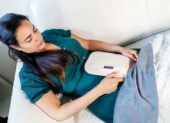 Die innovative kabellose elektrische Wärmflasche