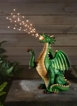 Drache mit LED-Licht