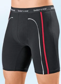 Dreierpack Longpants aus Feinjersey