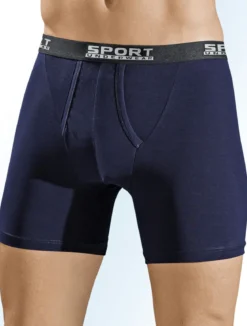 Dreierpack Pants aus Feinjersey, uni bunt