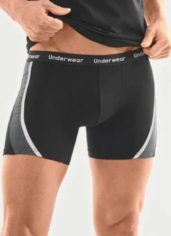 Dreierpack Pants mit bedruckten Einsätzen