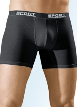 Dreierpack Pants mit Elastikbund, uni