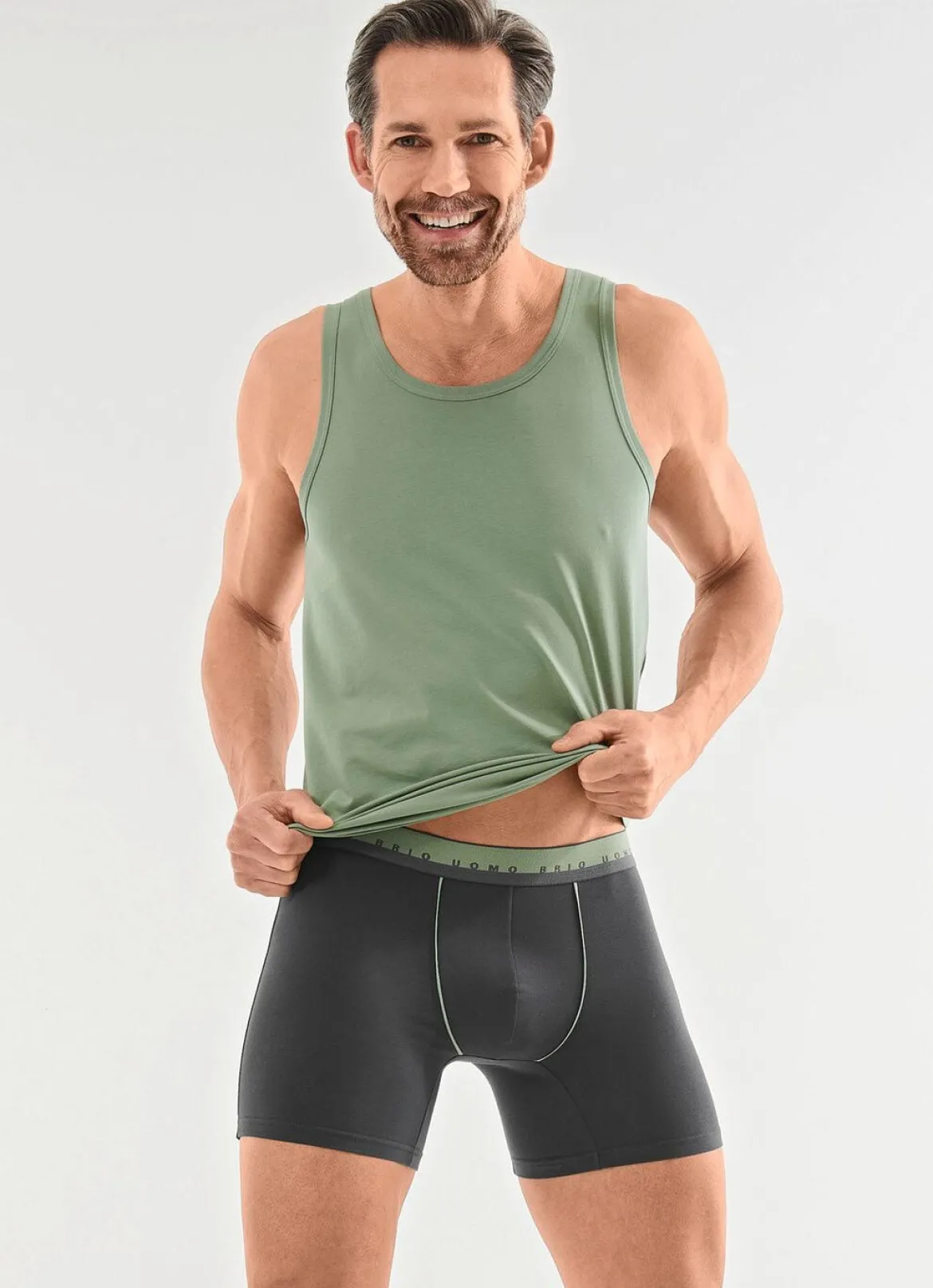 Dreierpack Pants mit Elastikbund