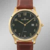 Dugena-Quartz-Herrenuhr mit Edelstahlgehäuse
