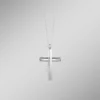 Durchbrochener Kreuz-Anhänger aus Edelstahl