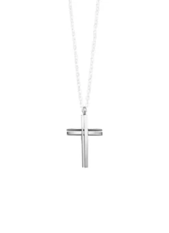 Durchbrochener Kreuz-Anhänger aus Edelstahl
