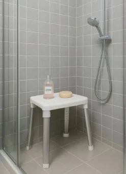 Dusch- und Badehocker mit extra großer Sitzfläche
