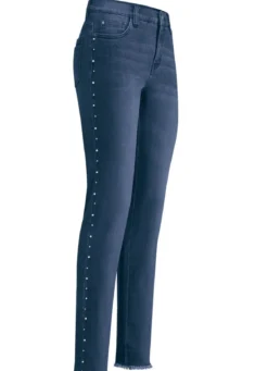 Edel-Jeans mit tollen Zierperlen