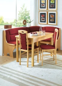 Elegante Eckbankgruppe, 4-teilig