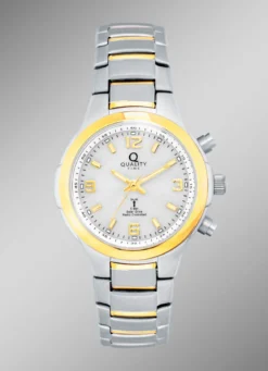 Elegante Funk-Solar-Damenuhr der Marke Quality Time