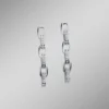 Elegante Ohrstecker mit funkelnden Kristallen