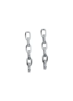 Elegante Ohrstecker mit funkelnden Kristallen