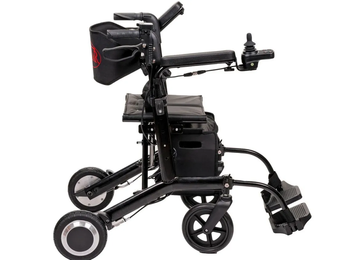 Elektrischer Rollstuhl/Rollator 2-in-1