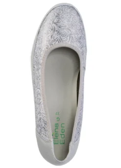 ELENA EDEN, bequeme Damen-Ballerinas, Weite G, mit herausnehmbarem Fußbett