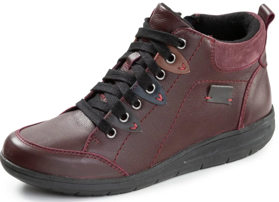 ELENA EDEN, bequeme Damen-Boots, Weite H, mit herausnehmbarem Fußbett