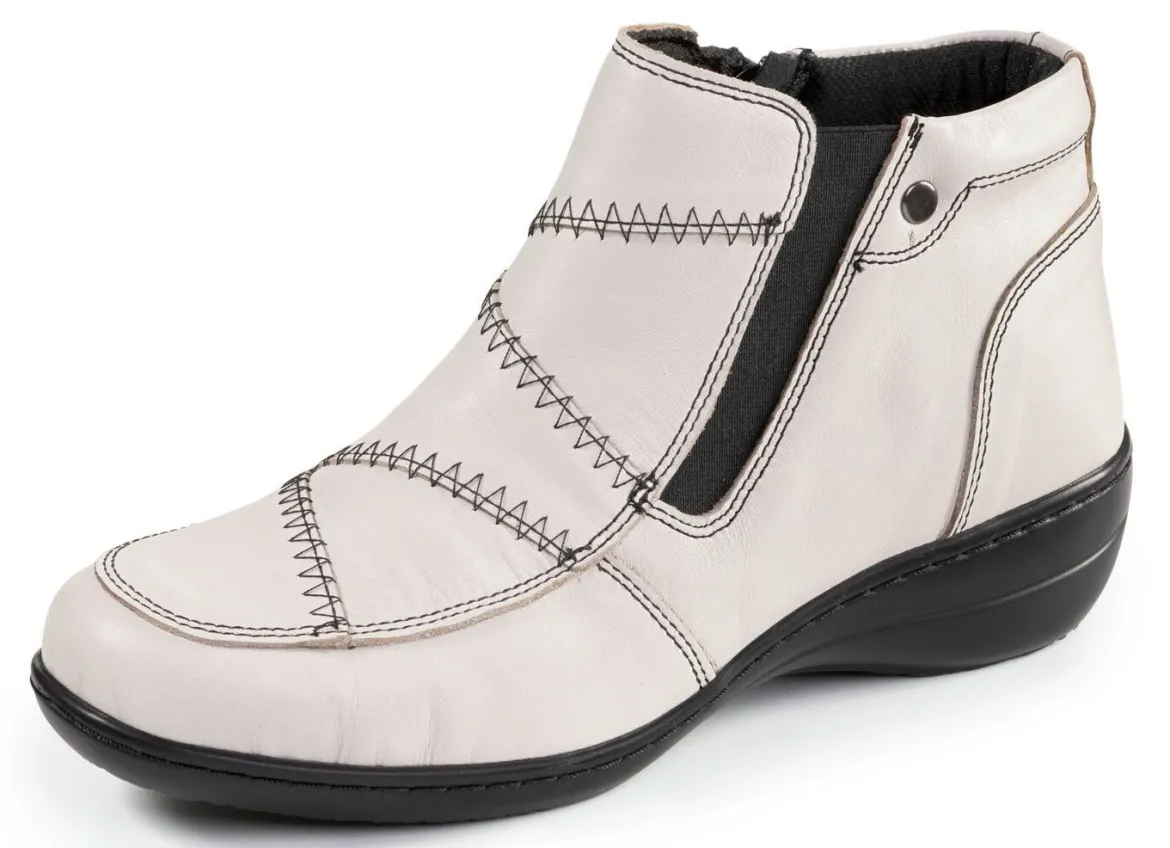 ELENA EDEN, bequeme Damen-Boots, Weite H, mit herausnehmbarem Fußbett