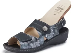 ELENA EDEN, bequeme Damen-Sandalen, Weite H, mit herausnehmbarem Fußbett