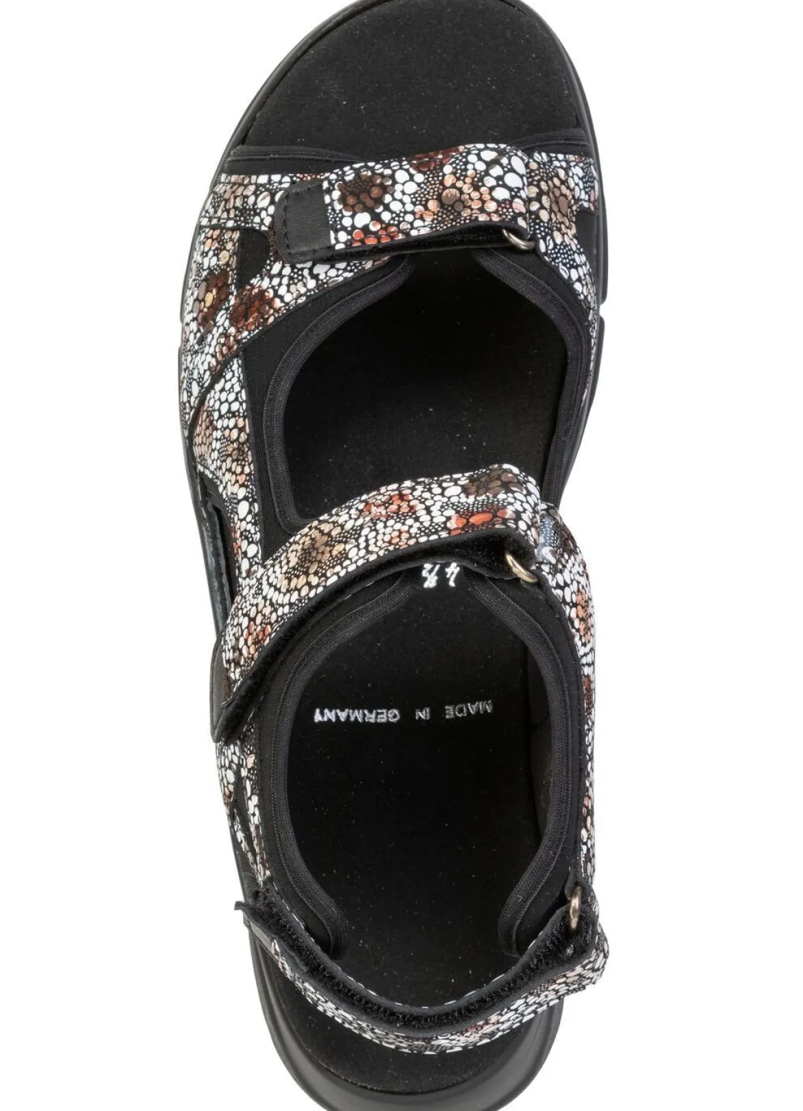 ELENA EDEN, bequeme Damen-Sandalen, Weite H, mit herausnehmbarem Fußbett
