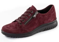 ELENA EDEN, bequeme Damen-Schnürschuhe, Weite H, mit herausnehmbarem Fußbett