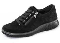 ELENA EDEN, bequeme Damen-Schnürschuhe, Weite H, mit herausnehmbarem Fußbett