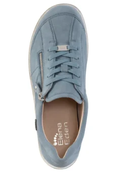 ELENA EDEN, bequeme Damen-Schnürschuhe, Weite H, mit herausnehmbarem Fußbett