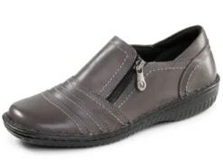 ELENA EDEN, bequeme Damen-Slipper, Weite G, mit herausnehmbarem Fußbett